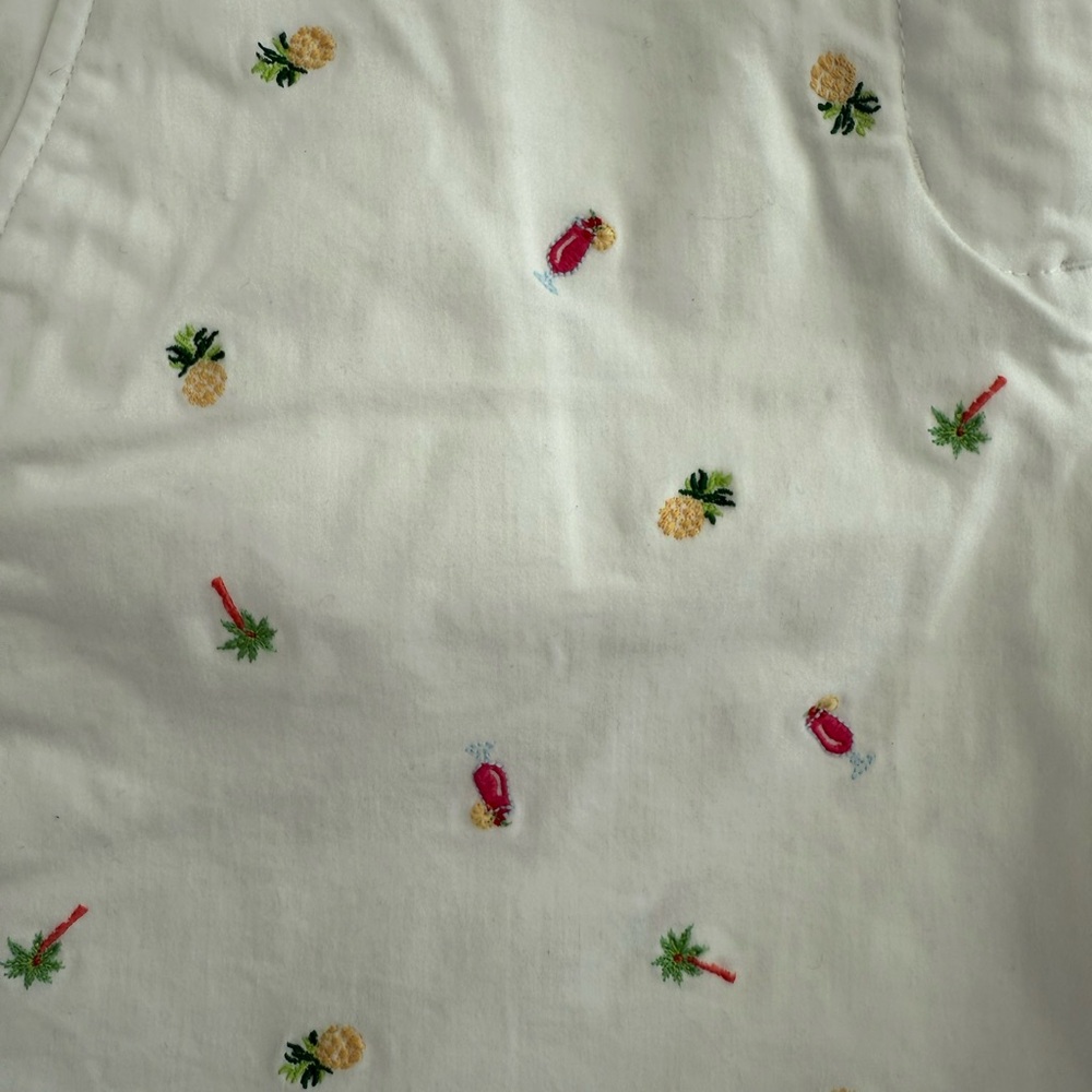 Tommy Bahama Boracay® Tropical Toss Embroidered 5-Inch Shorts.  Size 6 - Picture 5 of 9